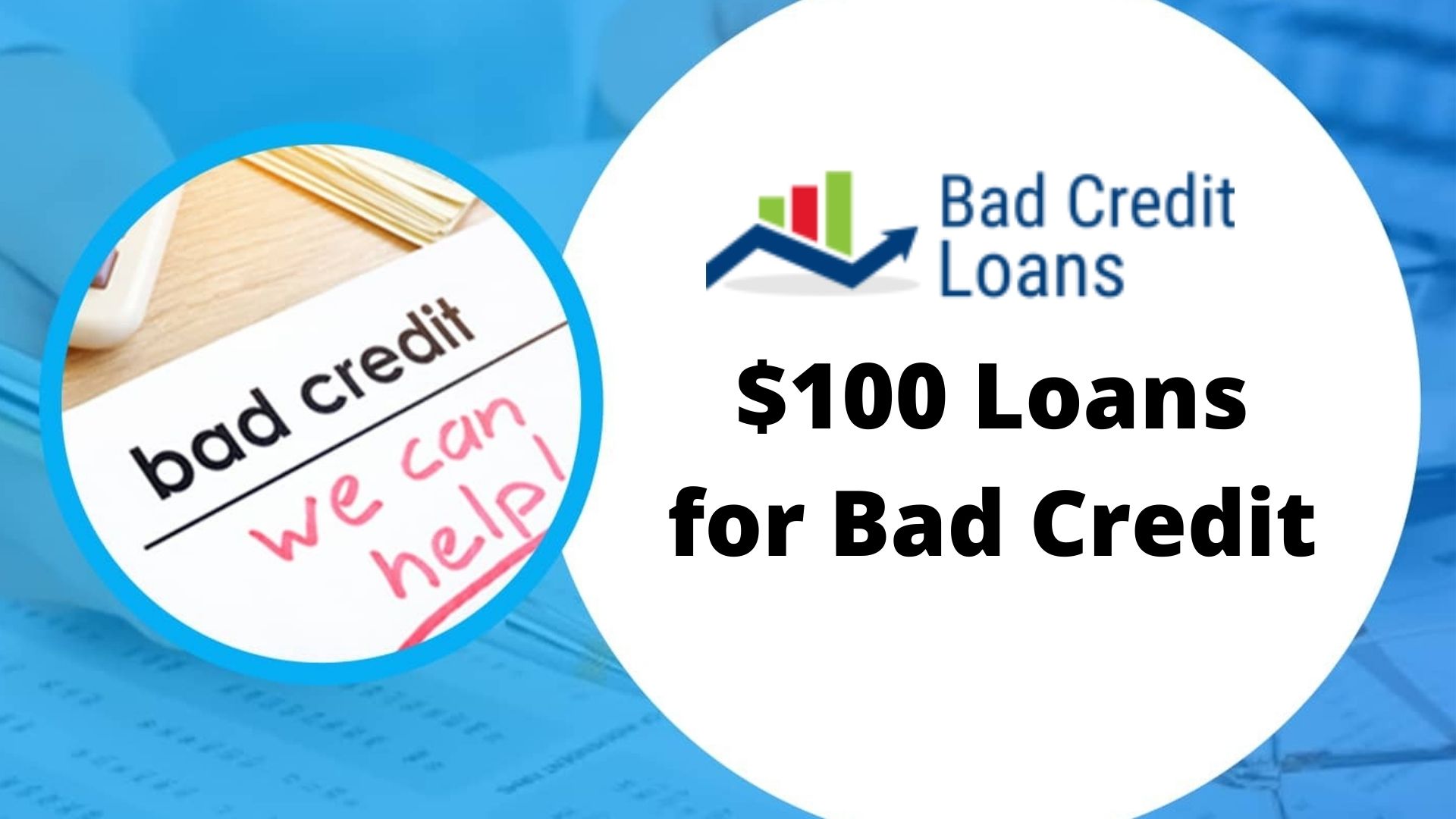 $100 Loans For Bad Credit
